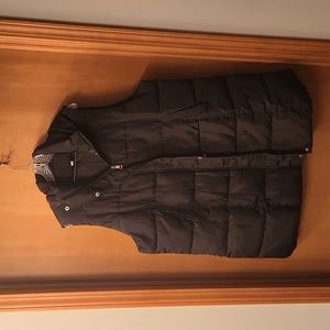 Plus size Black Longline Tunic Vest XXL